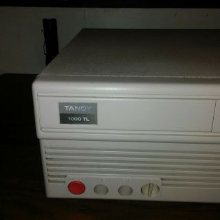 Tandy 1000 Tl Computer 25 - 1601 3.  5 5.  25 Fdd Wes Digital Hdd Ibm Compatible Dos