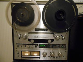 Teac X - 1000r Stereo Reel To Reel Tape Deck: Runs Well