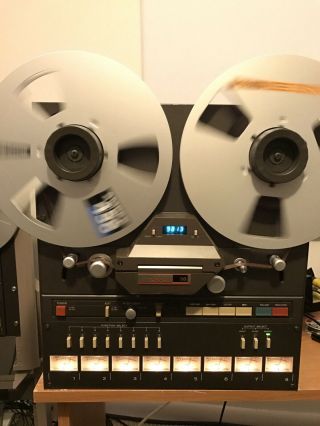 Tascam 38 Reel To Reel Tape Recorder Professionally Serviced And Fully