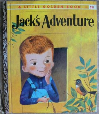 Vintage Little Golden Book Jack 