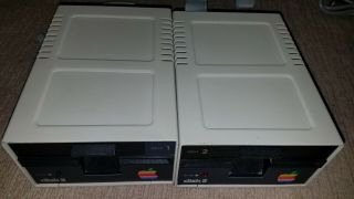 Apple IIe Computer w/Two Apple Floppies Drives A2S2064 11