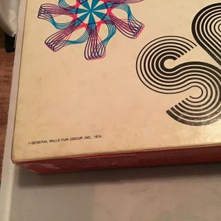 Vintage Kenner 1976 Spirograph Drawing Toy.  See Pictures For Items. 3