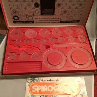Vintage Kenner 1976 Spirograph Drawing Toy.  See Pictures For Items. 4