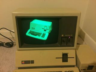 Apple Iii 256k With Monitor And External Floppy Drive And