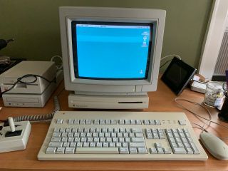 Apple Macintosh Lc Iii With Apple Iie Card,  Floppy Drive,  Cd Drive,  And More