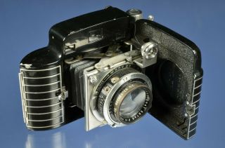 Kodak Bantam Special 35mm Rangefinder Camera 45mm F2 Lens Art Deco Design Retro