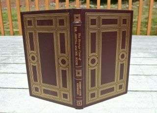 Dr.  Jekyll And Mr.  Hyde By Robert Louis Stevenson (1980,  Easton Press) Leather