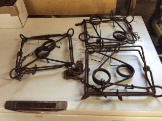 3 Large Conibear Traps 330’s Good Shape Ready To Use.  Victor Newhouse