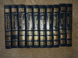 Easton Press Patrick O’Brian Complete Set Master And Commander Series 7
