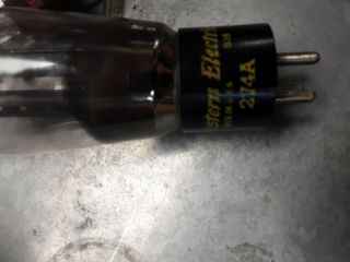 Western Electric 274A Vacuum Tube,  nos 2