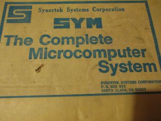 1976 Synertek SYM - 1 Single Board Computer 3