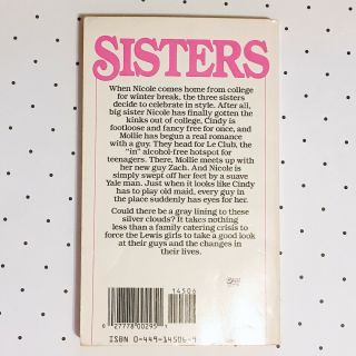 Sisters Book 17 Love Is In The Air 1989 Jennifer Cole Vintage 80s Teen Novel YA 2