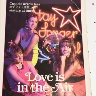 Sisters Book 17 Love Is In The Air 1989 Jennifer Cole Vintage 80s Teen Novel YA 4