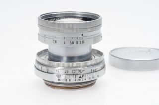 Leica 5cm (50mm) F2 Wetzlar Summicron Collapsible M39 Ltm Lens 464