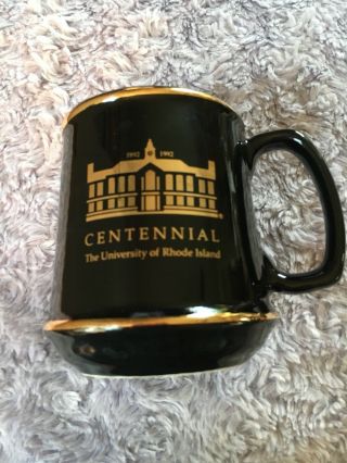 Vintage 1992 University Of Rhode Island (uri) 100th Anniversary Centennial Mug