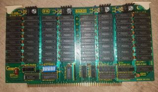 Compupro Godbout Ram 21 128k Ram Board S - 100 Computers