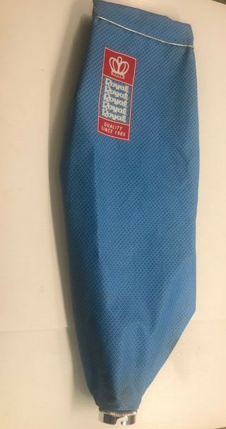 Vintage Royal 903 Vacuum Outer Cloth Bag,  Unit,  Part,  Main,  Blue,  Oem