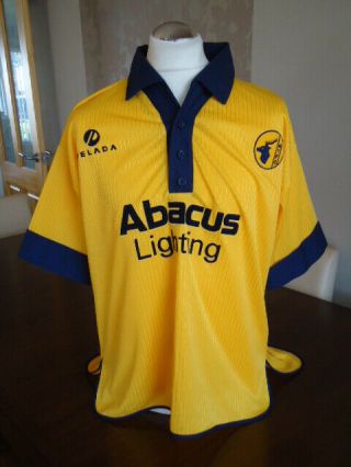 Mansfield Town 1993 Pelada Home Shirt Large - Xl Adult Rare Old Vintage
