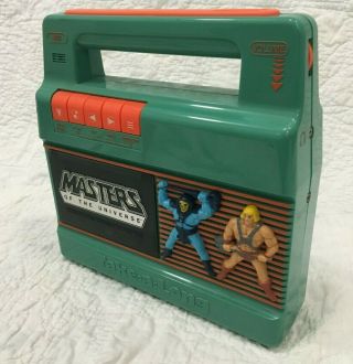 Vintage Masters Of The Universe He - Man Take A Long Cassette Tape Player 1984