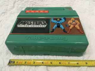 Vintage Masters of the Universe He - Man Take a Long Cassette Tape Player 1984 5