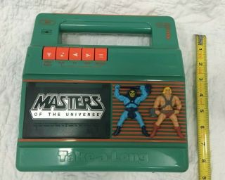 Vintage Masters of the Universe He - Man Take a Long Cassette Tape Player 1984 6