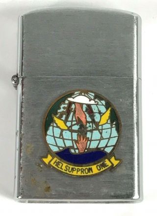 Vintage Us Navy Helsuppron One Lighter