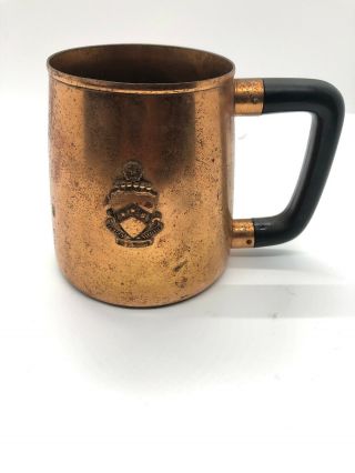 Vtg L.  G.  Balfour Co Copper Cup Goblet Mug