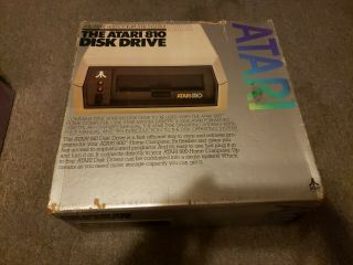 Vintage Atari 810 Floppy Disk Drive Computer System W/ Box