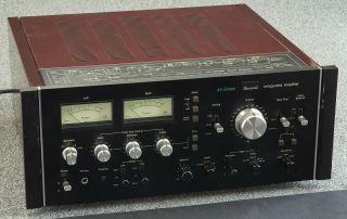Sansui Au - 20000 Integrated Amplifier W/meters - 170w/ch Retail $1000