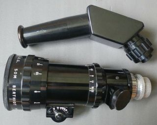 Som Berthiot Pan - Cinor 17.  5 - 70 Mm F2.  4 Lens C - Mount,  Viewfinder