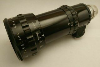 Som Berthiot Pan - Cinor 17.  5 - 70 mm F2.  4 lens C - Mount,  Viewfinder 3
