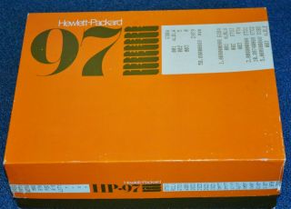 Hewlett - Packard Hp 97 Programmable Calculator,  Fw,  90 - Dw