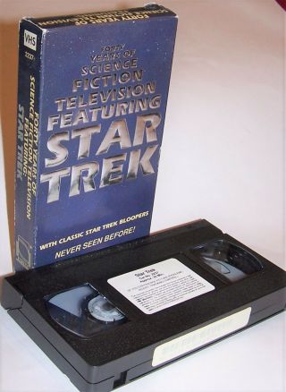 Vintage 1990 40 Years Of Science Fiction Television Featuring Star Trek Bloopers