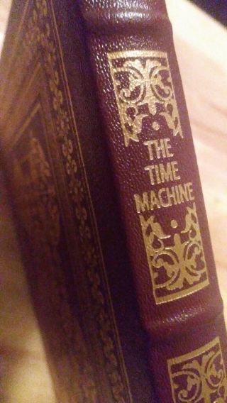 The Time Machine By H.  G.  Wells - Easton Press Leather