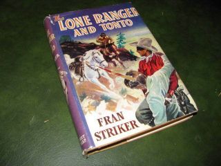 The Lone Ranger And Tonto 5 Vintage Hardcover Book With Dust Jacket 1940