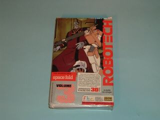 ROBOTECH SPACE FOLD the Macross Saga Countdown Volume 3 VHS VINTAGE VIEWED ONCE 4