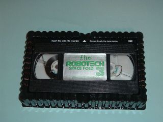 ROBOTECH SPACE FOLD the Macross Saga Countdown Volume 3 VHS VINTAGE VIEWED ONCE 5