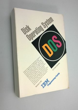 VINTAGE - IBM PC - DOS 5.  0 - OEM - 3.  5 Disks 4