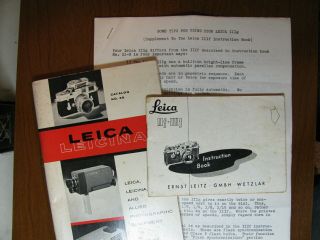 Leica IIIg Camera,  w/5cm - 3.  5 Leitz Elmar plus Case,  AS/IS 10
