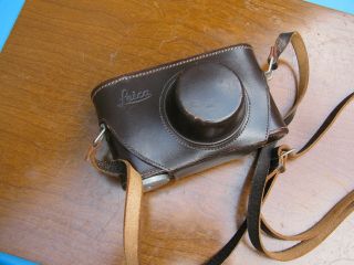 Leica IIIg Camera,  w/5cm - 3.  5 Leitz Elmar plus Case,  AS/IS 2
