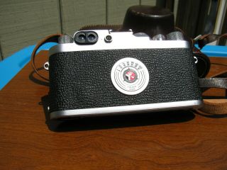 Leica IIIg Camera,  w/5cm - 3.  5 Leitz Elmar plus Case,  AS/IS 7