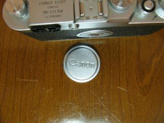Leica IIIg Camera,  w/5cm - 3.  5 Leitz Elmar plus Case,  AS/IS 9