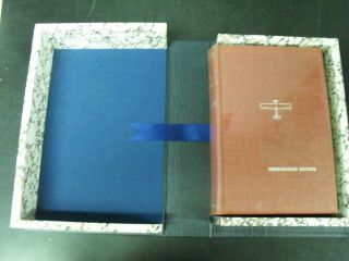 The Spirit Of Saint Louis Presentation Edition Signed By Charles Lindbergh