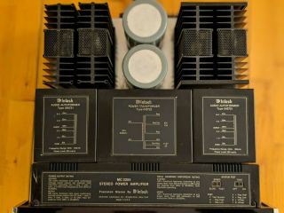 McIntosh MC2255 S Solid State Power Amp. 6