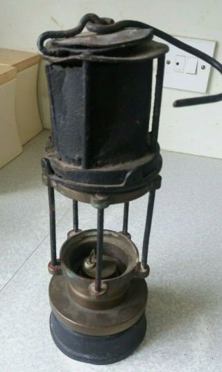 Vintage Miners Lamp / Lantern - Type H.  C.  P - Patterson Lamps - Spares /repairs