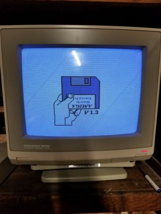 NTSC Amiga 500 computer great with mouse,  A501 ram expansion and power 8