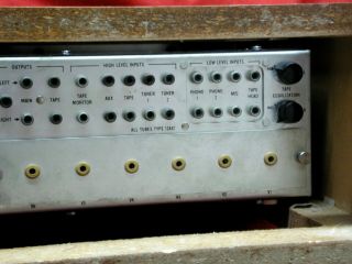 McIntosh C - 11 Telefunken 12AX7 / ECC83 Tube Stereo Pre - Amp C22 C11 Preamplifier 6
