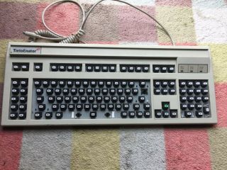 Vintage TietoEnator branded Omnikey keyboard with white alps (no caps) 3