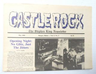Stephen King - The Castle Rock Newsletter May 1989 Vol 5,  5 Pet Sematary Movie