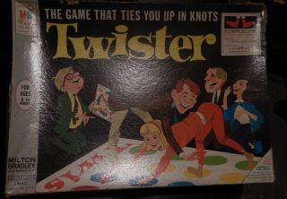 Vintage Twister Game 1960 